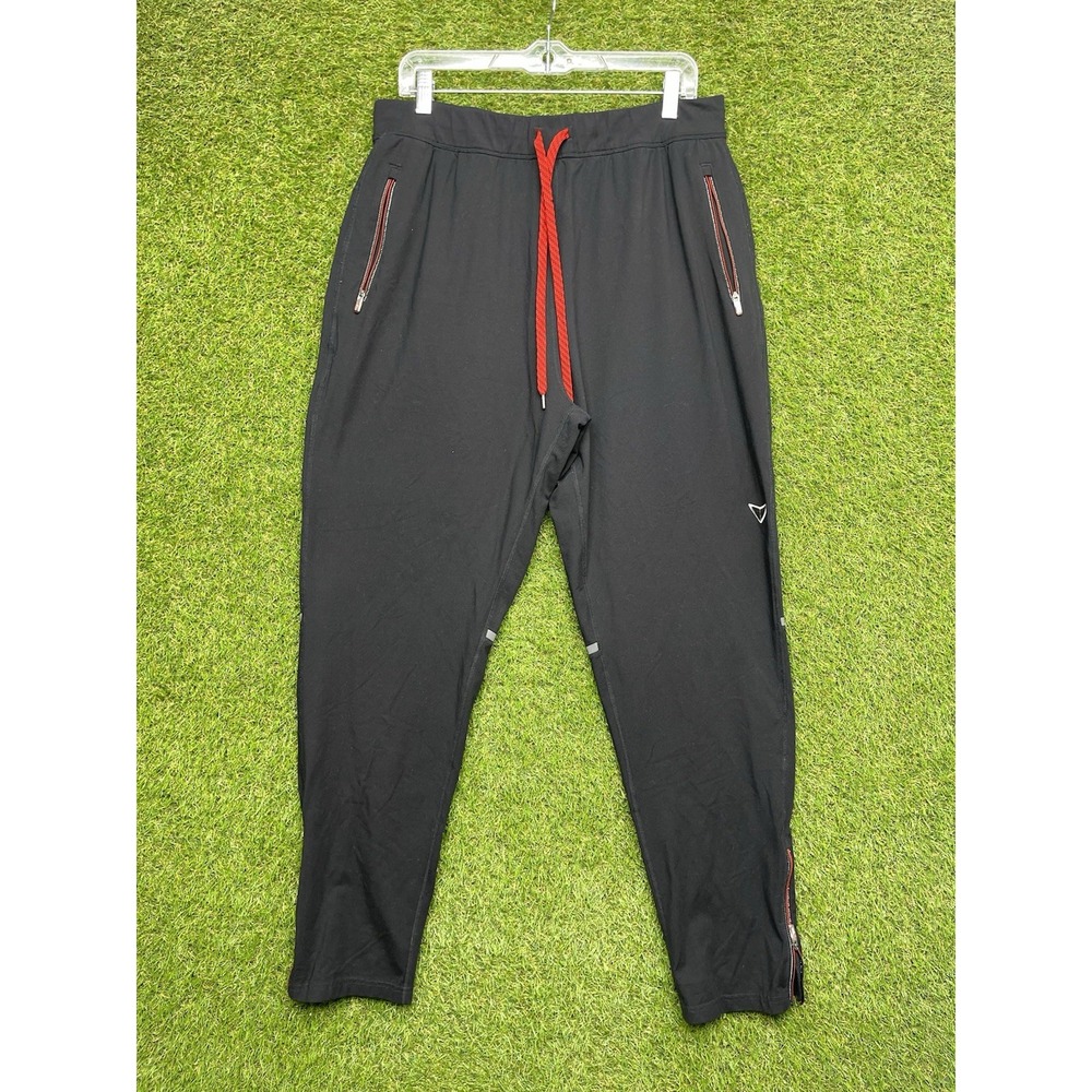 Korsa Field tech Joggers Mens XL Tapered Black Stretch Performance Outdoor